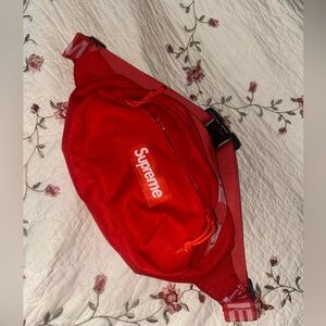 Red Supreme Fanny Pack